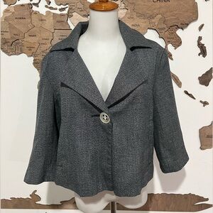 Ninety Dark Gray Women's Blazer